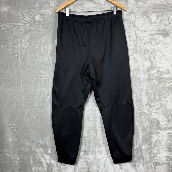 Nike‎ Therma-Fit Jogger Sweatpants Mens Large Black Fleece - Picture 1 of 8
